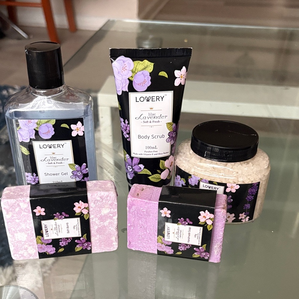 Lavender Spa Bath a Set